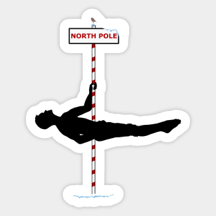 North Pole Dancer V2 Sticker